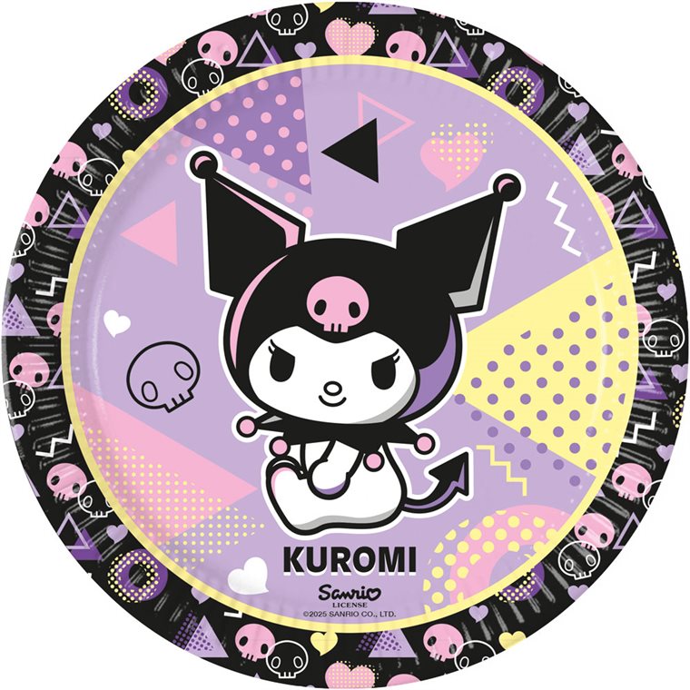 Product Image for Kuromi Lautaset 8 kpl