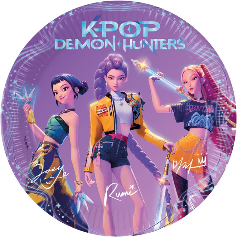 Product Image for K-Pop Demon Hunters pahvilautaset 8 kpl