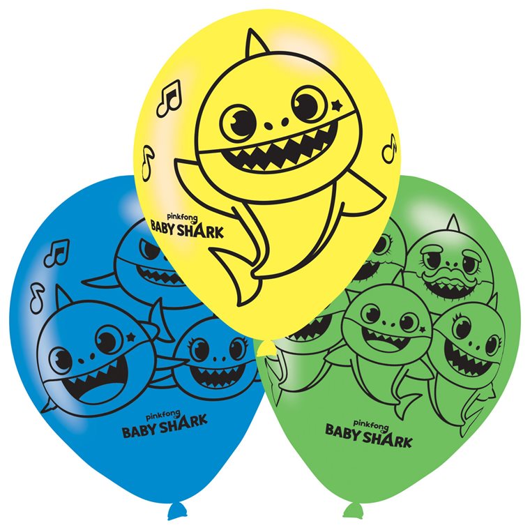 Product Image for Baby Shark - Ilmapallot 6 kpl