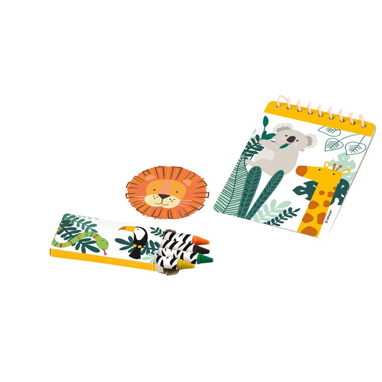 Product Image for Viidakon eläimet, piirtämispaketti 24 kpl