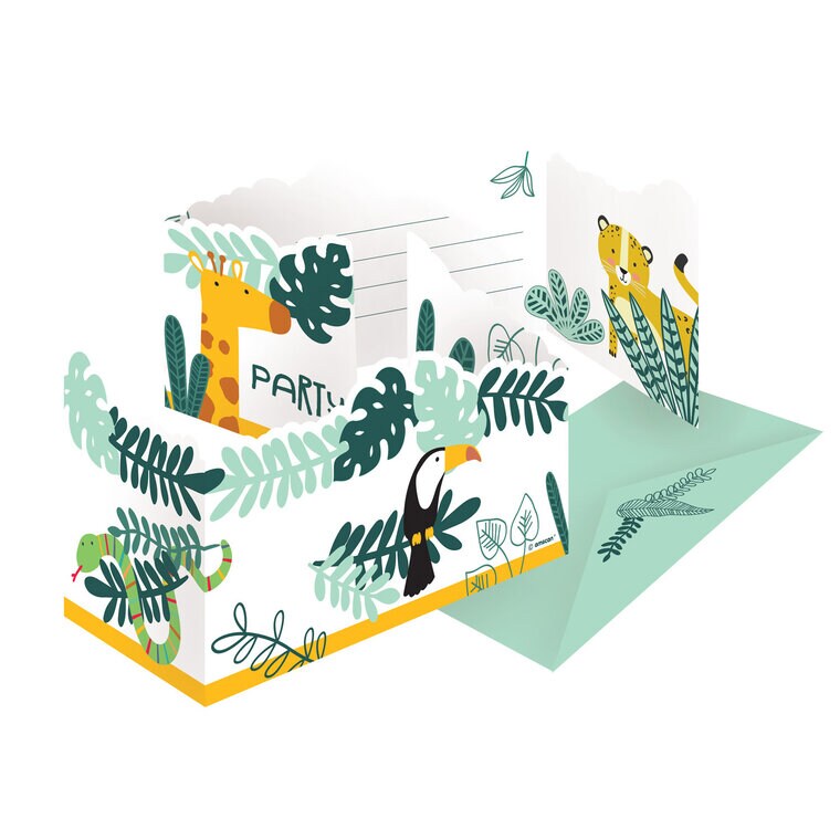 Product Image for Viidakon eläimet - Kutsukortit 8 kpl