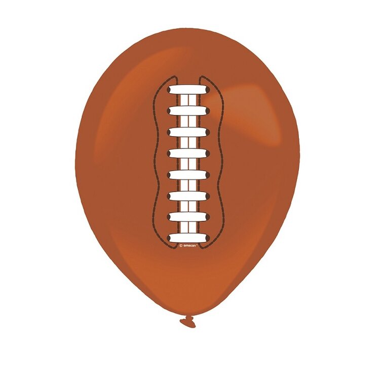 Product Image for Amerikkalainen Jalkapallo - Ilmapallot 6 kpl