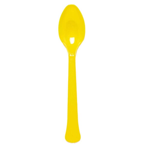 Product Image for Muovilusikat Keltainen 24 kpl