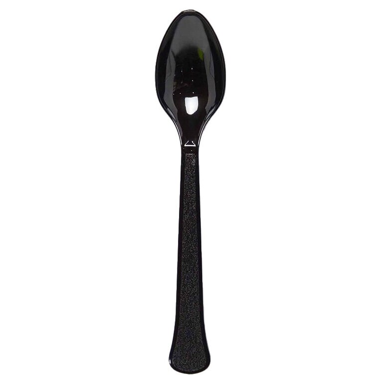 Product Image for Muovilusikat Musta 24 kpl