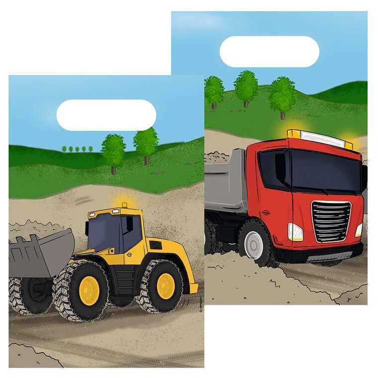 Product Image for Construction - Juhlapussit 8 kpl