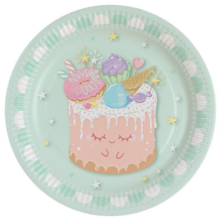 Product Image for Crazy Cake - Lautaset 8 kpl