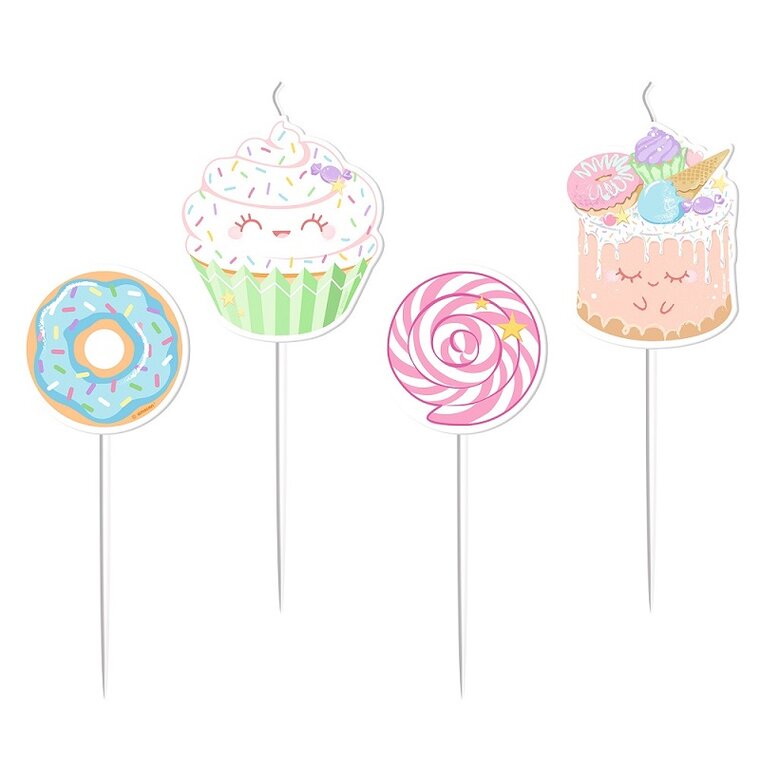 Product Image for Crazy Cake - Kakkukynttilä 4 kpl