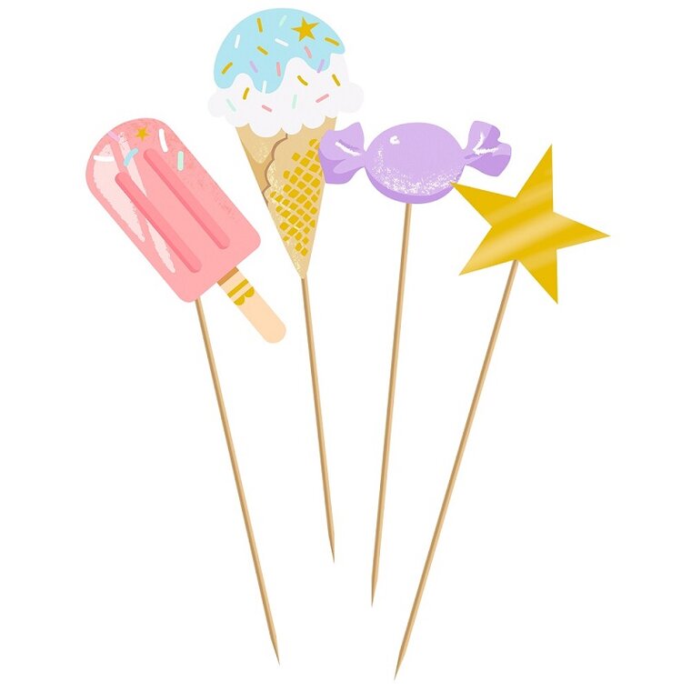 Product Image for Crazy Cake - Cake Toppers 8 kpl