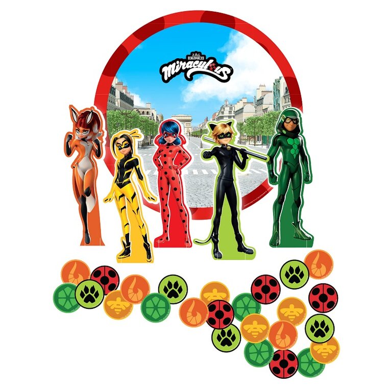 Product Image for Miraculous Ladybug - Pöytäkoristeet 6 kpl