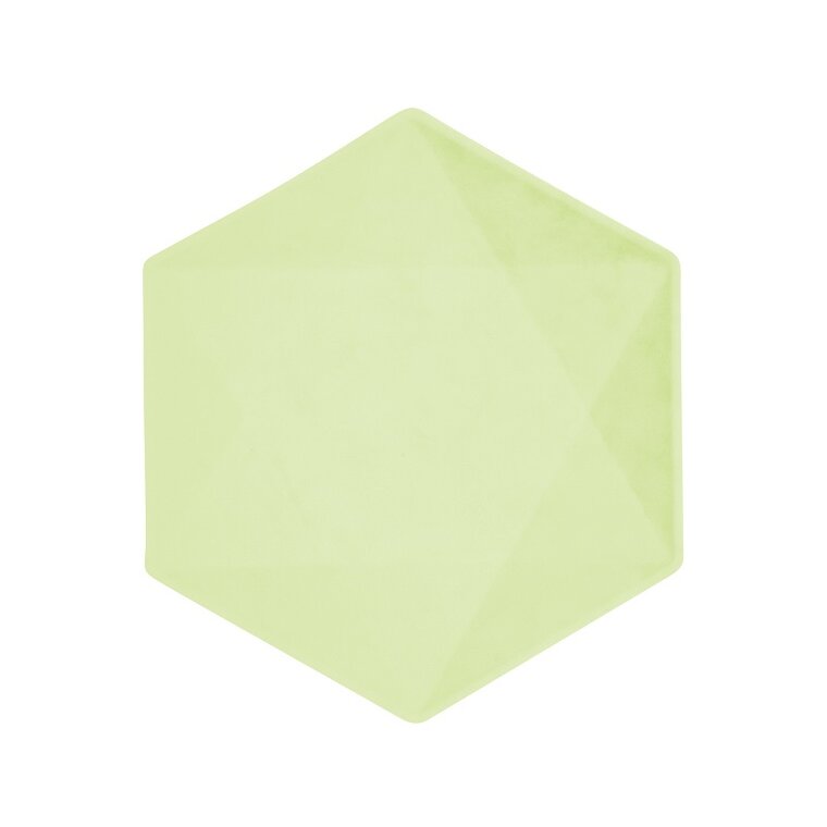 Product Image for Lautaset Decor Premium Hexagon 21 cm Vihreä 6 kpl