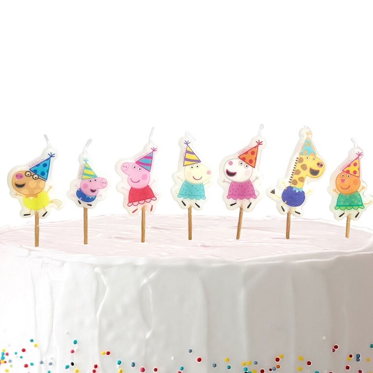 Product Image for Peppa Pig Birthday - Kakkukynttilät 7 kpl