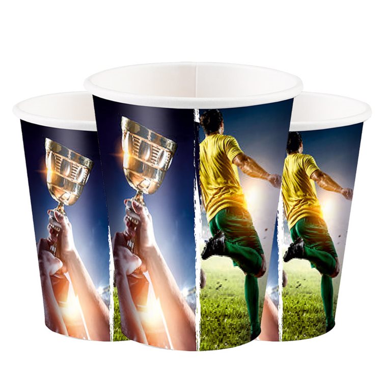 Product Image for Kick it! Jalkapallo - Pahvimukit 8 kpl