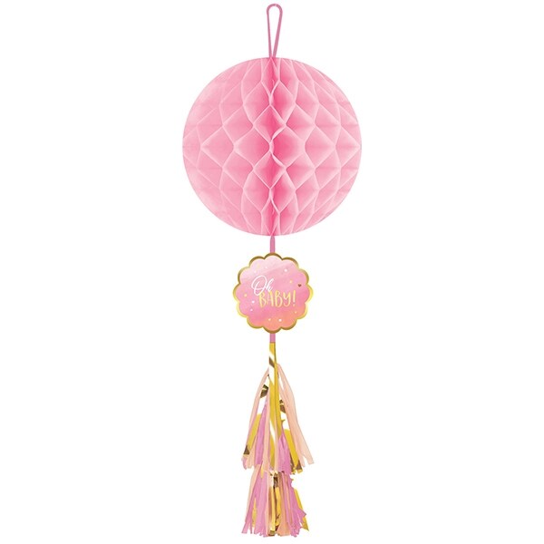 Product Image for Oh Baby Pink, Honeycomb-koriste tupsuilla