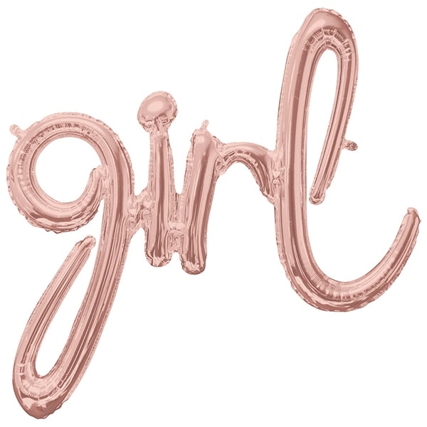 Product Image for Folioilmapallo, Girl ruusukulta