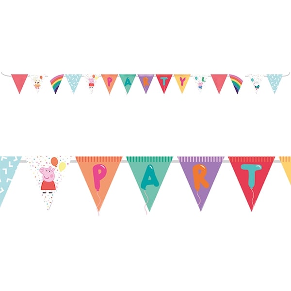 Product Image for Peppa Pig Party - Lippuviirinauha 330 cm