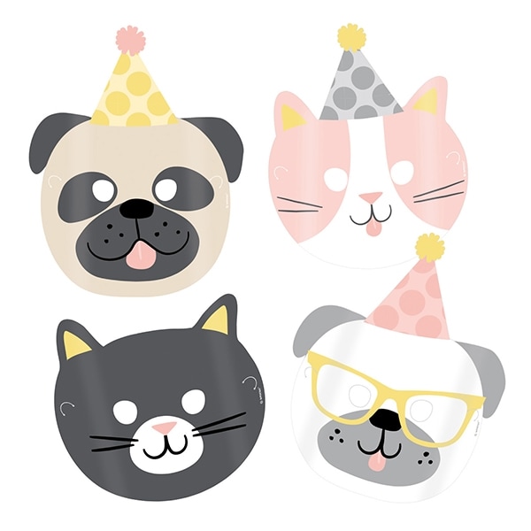 Product Image for Hello Pets, Kasvonaamarit 8 kpl