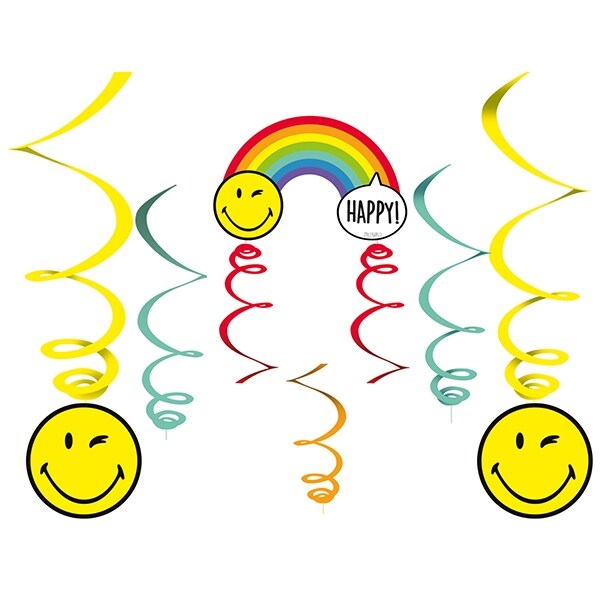 Product Image for Smiley World - Riippuvat Swirl-koristeet