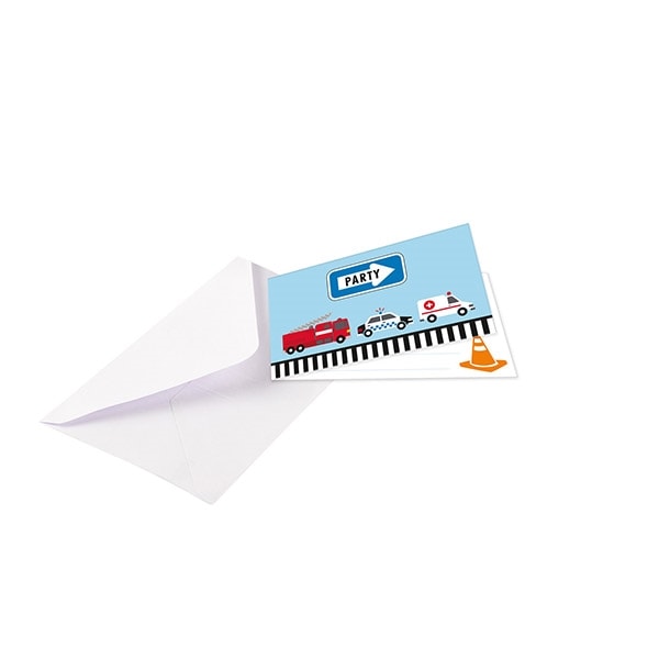 Product Image for Ajoneuvoteema - Kutsukortit 8 kpl