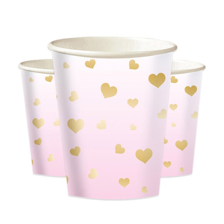 Product Image for Roosa Ombre -mukit 1-vuotta 8kpl