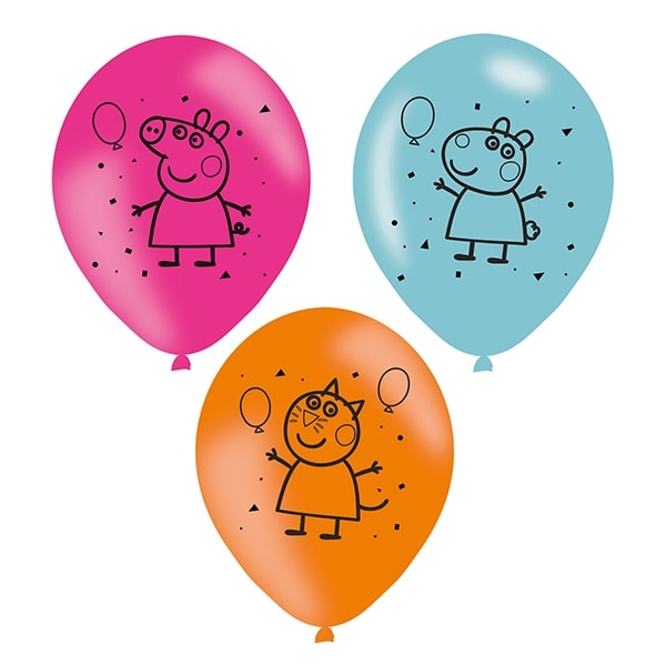 Product Image for Peppa Pig Party - Ilmapallot 6 kpl
