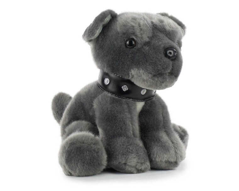 Product Image for Wild Life Harmaa Bullterrieri Pehmolelu 28 cm