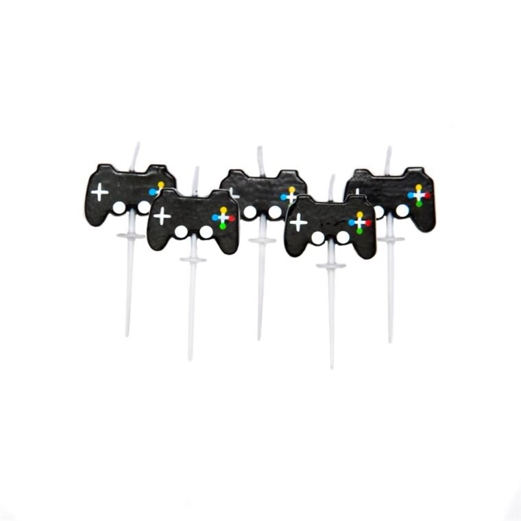 Product Image for Gaming Party - Kakkukynttilät 5 kpl