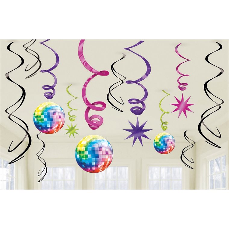 Product Image for Disco - Riippuvat Swirl-koristeet