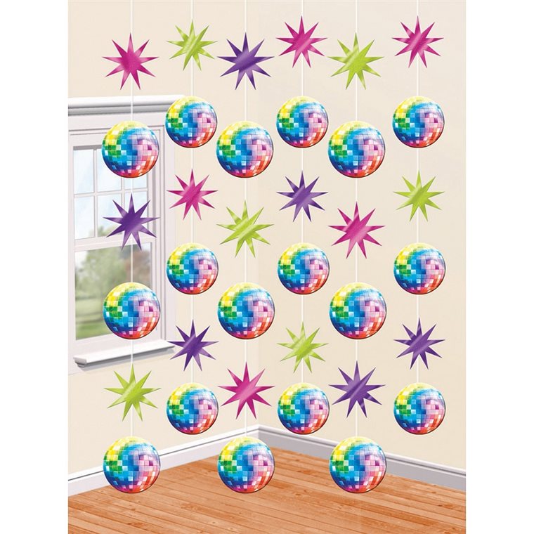 Product Image for Disco Roikkuvat koristeet 6 kpl