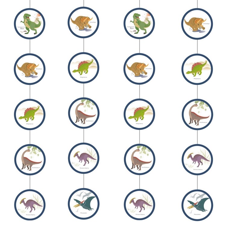 Product Image for Happy Dinosaur - Riippuvat koristeet 4 kpl