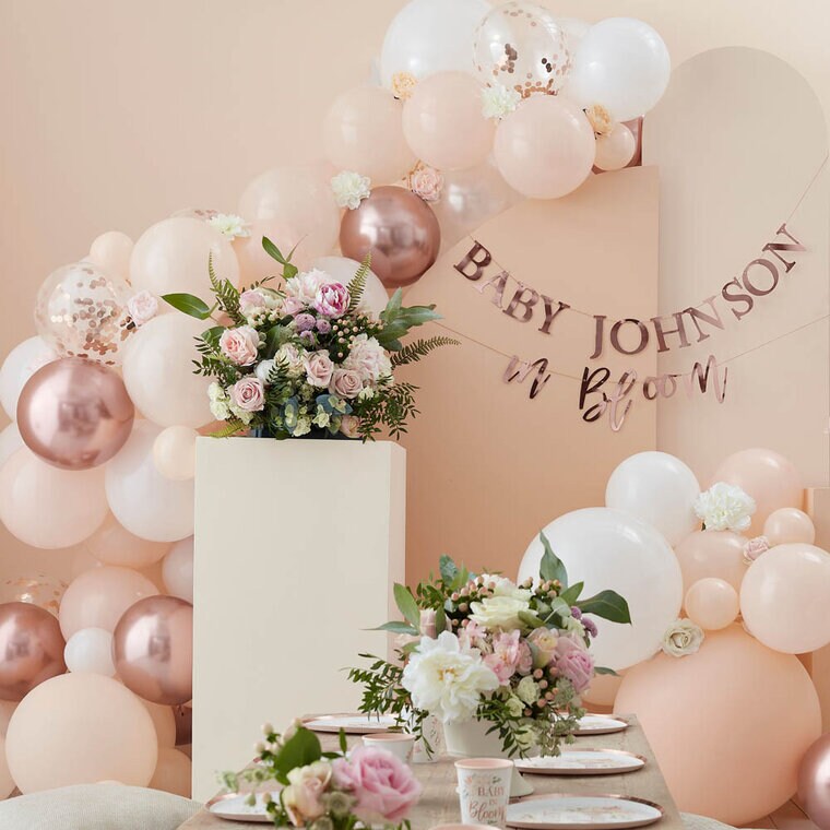 Product Image for DIY Ilmapallokaari - Persikka, Valkoinen ja Ruusukulta