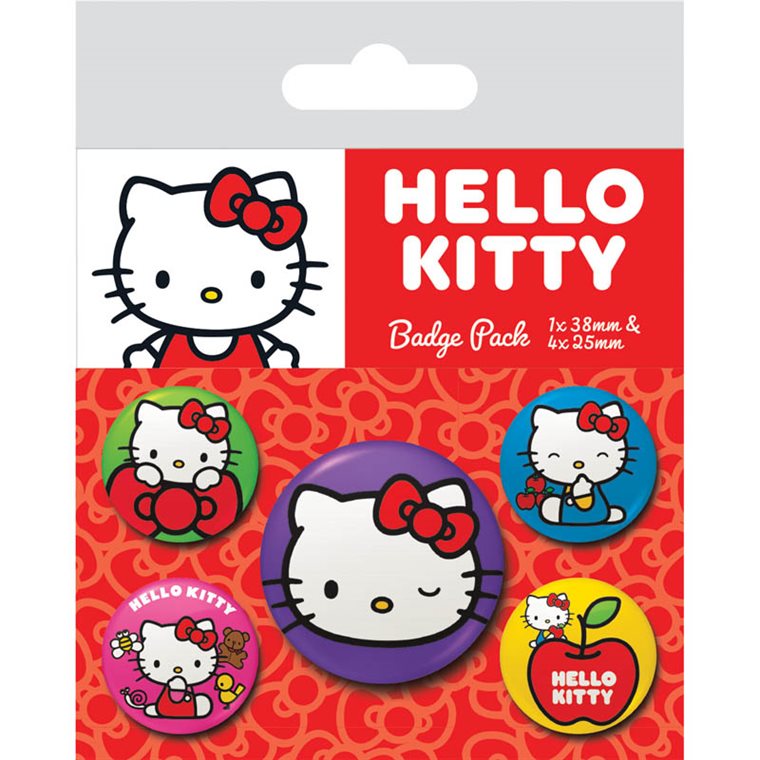 Product Image for Hello Kitty - Rintamerkit 5 kpl
