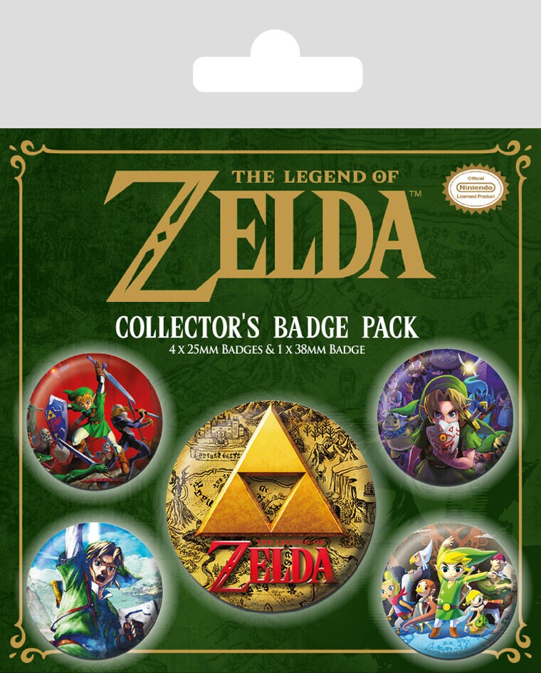 Product Image for Zelda - Klassiset Rintamerkit 5 kpl