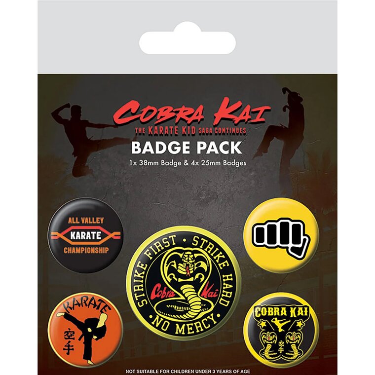 Product Image for Cobra Kai - Rintamerkit 5 kpl