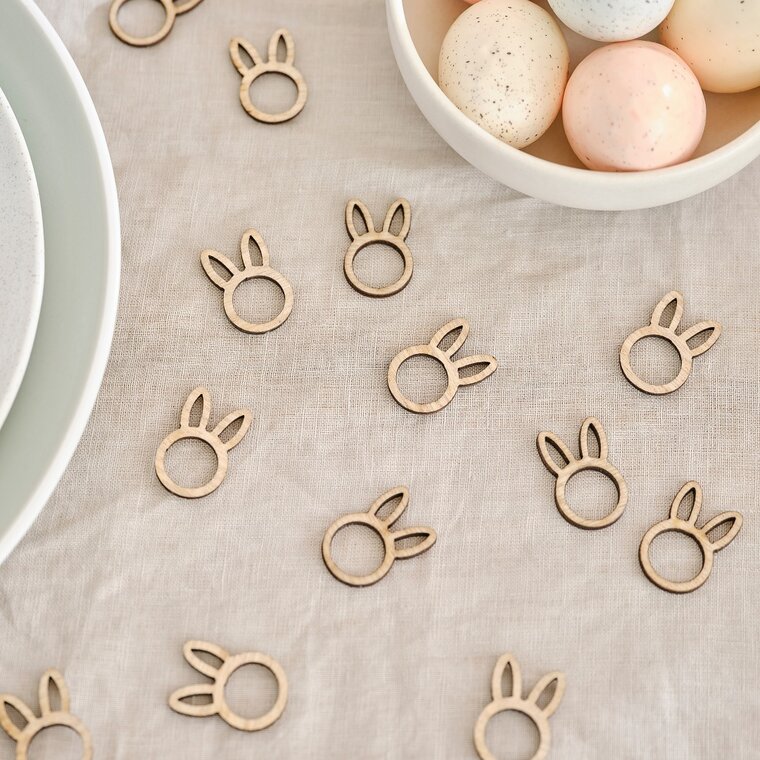 Product Image for Pääsiäispupu konfetti puusta