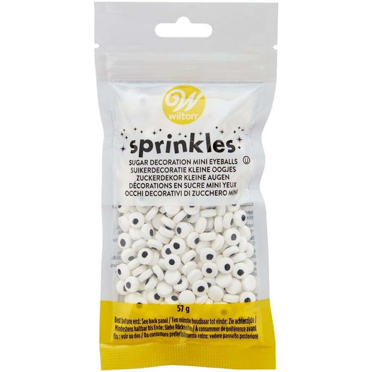 Product Image for Wilton - Pienet koristesilmät sokerista 57 grammaa