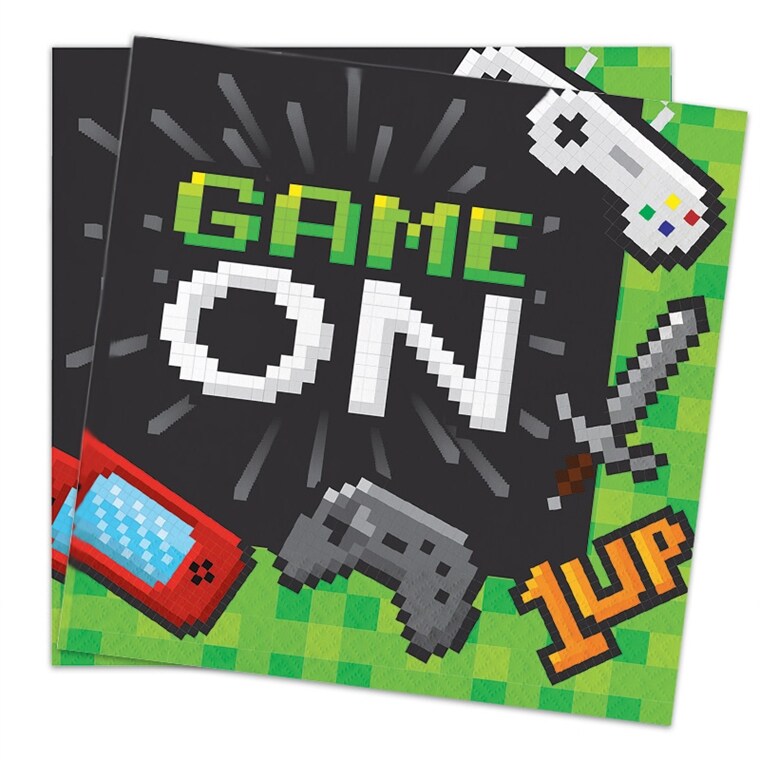 Product Image for Gaming Party - Servetit 16 kpl