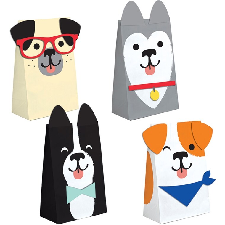 Product Image for Dog Party - Juhlapussit Paperia 8 kpl
