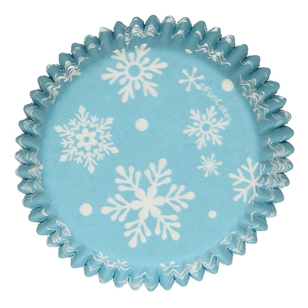 Product Image for FunCakes - Muffinivuoat Lumihiutaleet 48 kpl