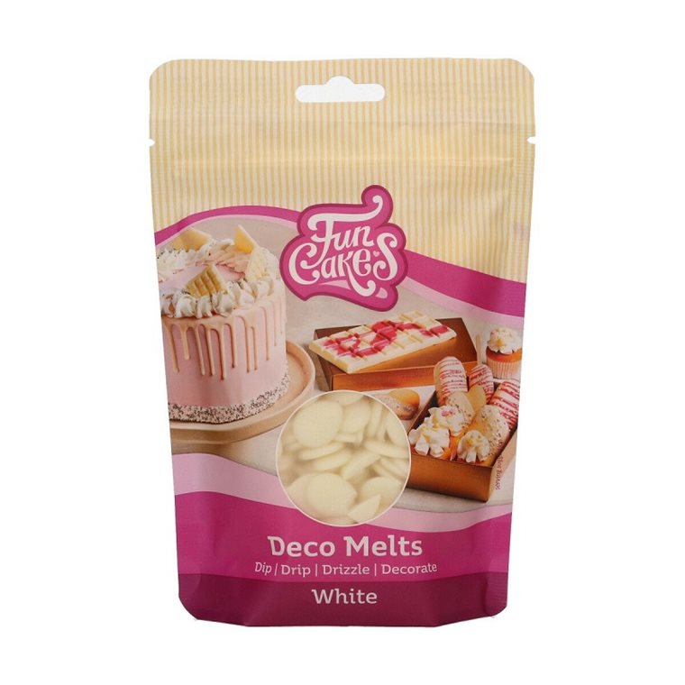 Product Image for FunCakes - Deco Melts Valkoinen 250 grammaa