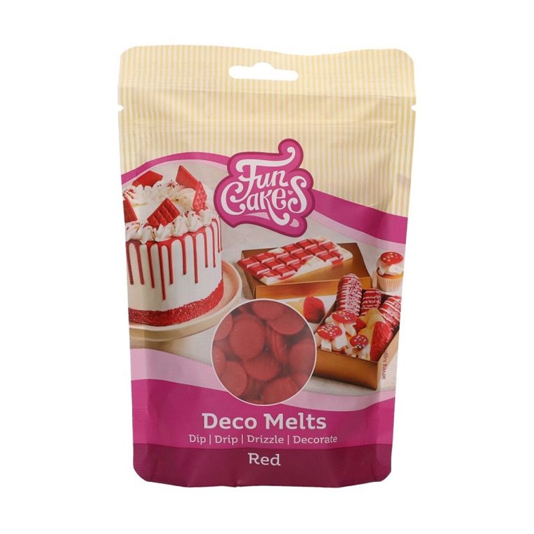 Product Image for FunCakes - Deco Melts Punainen 250 grammaa