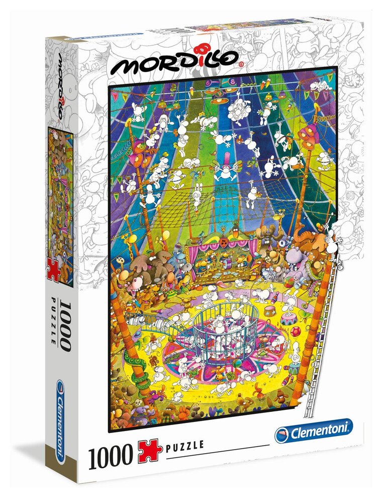Product Image for Clementoni Palapeli, Mordillo - The Show 1000 palaa