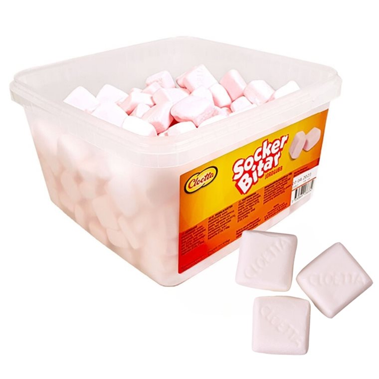 Product Image for Sockerbitar Mansikka Suurpakkaus 0,82 kg