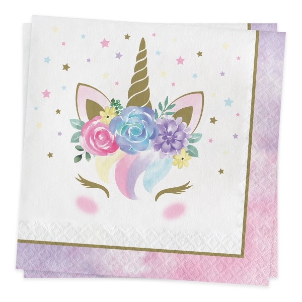 Product Image for Unicorn Babyshower - Servetit 16 kpl