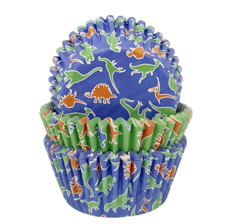 Product Image for Muffinivuoat dinosauruskuvio 75 kpl