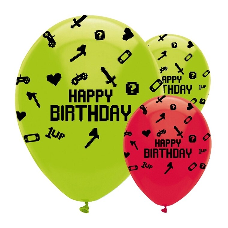Product Image for Gaming Party - Ilmapallot 6 kpl