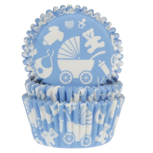 Product Image for House of Marie, Muffinssivuoat Baby sininen 50 kpl