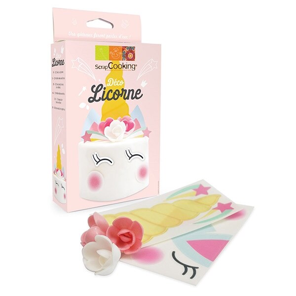 Product Image for Scrapcooking Kakkukoristeet, Yksisarvinen