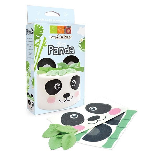 Product Image for Scrapcooking Kakkukoristeet, Panda