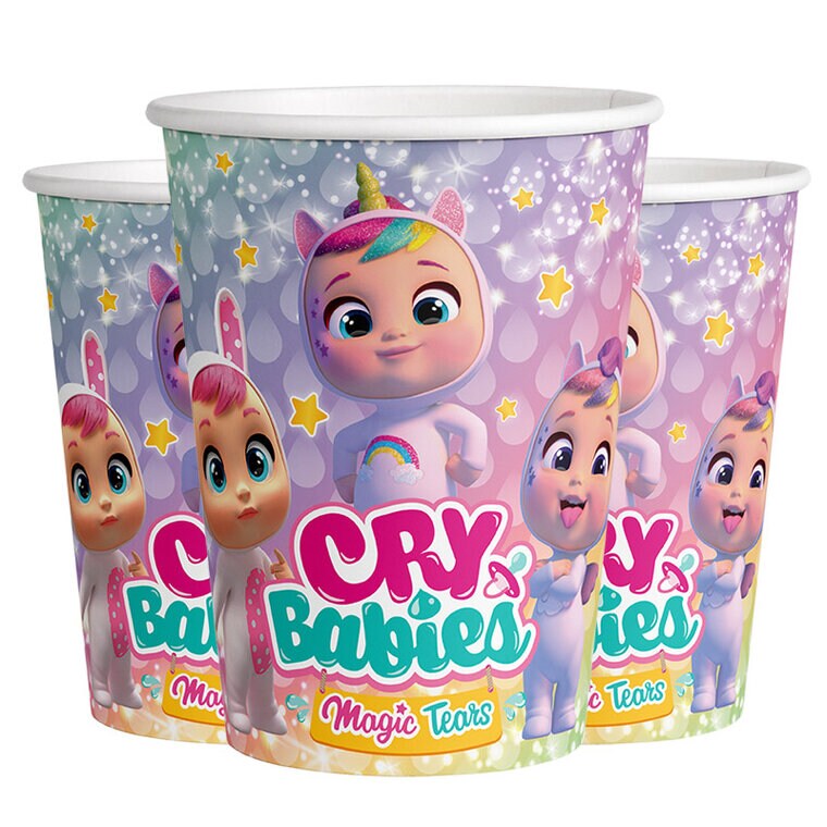 Product Image for Cry Babies - Pahvimukit 8 kpl