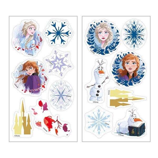 Product Image for Frozen 2, Sokerittomat Kakkukoristeet 14-pakkaus